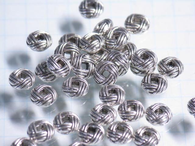 TOKO-BEADS CM225-37P Metal bead (50pcs) 5.5mm CM225-37P メタルビーズ（50個パック） 5.5mm Asian bead & African bead  Handmade,Lampeork,bead,asia,india,ethnic,parts,accessory,beads とんぼ玉,ビーズ,トンボ玉,アジア,インド,エスニック,手作り,パーツ,アクセサリー