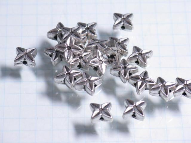 | TOKO-BEADS |CM225P-42 メタルビーズ（50個パック） 6.5mmとんぼ玉,ビーズ,トンボ玉,アジア,インド,エスニック,手作り,パーツ,アクセサリー