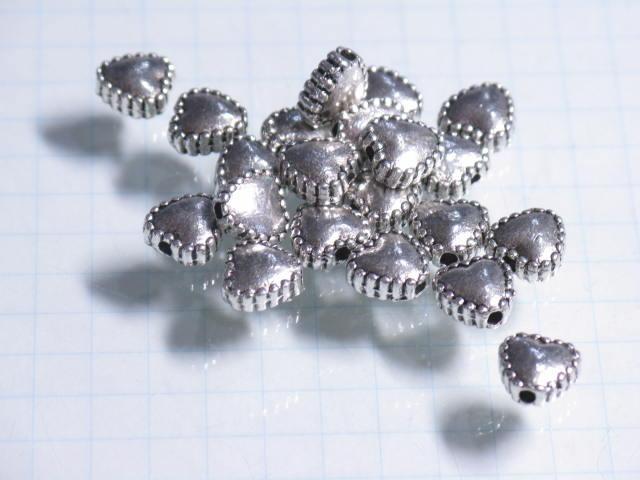 | TOKO-BEADS |CM225P-43 メタルビーズ（50個パック） 7mmとんぼ玉,ビーズ,トンボ玉,アジア,インド,エスニック,手作り,パーツ,アクセサリー