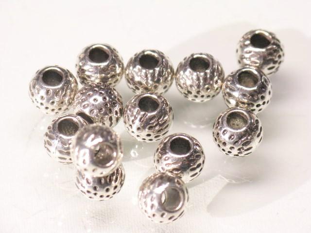 | TOKO-BEADS |CM225P-56 メタルビーズ（50個パック） 6.5mmとんぼ玉,ビーズ,トンボ玉,アジア,インド,エスニック,手作り,パーツ,アクセサリー