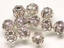 TOKO-BEADS CM225-59P Metal bead (50pcs) 8.5mm CM225-59P メタルビーズ（50個パック） 8.5mm Asian bead & African bead  Handmade,Lampeork,bead,asia,india,ethnic,parts,accessory,beads とんぼ玉,ビーズ,トンボ玉,アジア,インド,エスニック,手作り,パーツ,アクセサリー