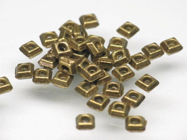 | TOKO-BEADS |CM225P-68 メタルビーズ（50個パック） 3.5mmとんぼ玉,ビーズ,トンボ玉,アジア,インド,エスニック,手作り,パーツ,アクセサリー