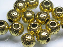 TOKO-BEADS CM225-69P Metal bead (50pcs) 9.5mm CM225-69P メタルビーズ（50個パック） 9.5mm Asian bead & African bead  Handmade,Lampeork,bead,asia,india,ethnic,parts,accessory,beads とんぼ玉,ビーズ,トンボ玉,アジア,インド,エスニック,手作り,パーツ,アクセサリー