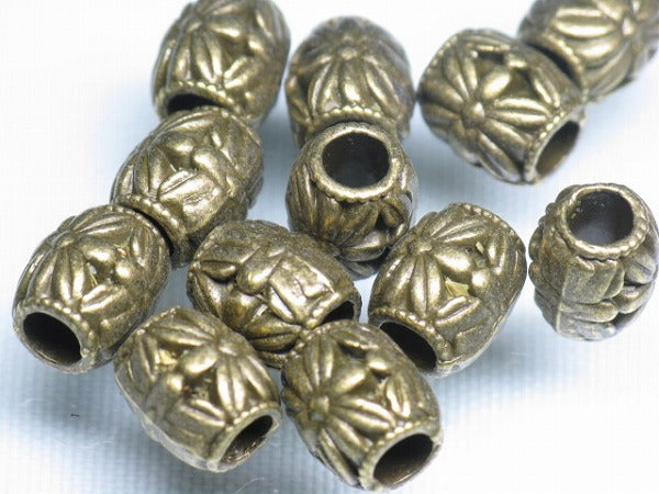 TOKO-BEADS CM225-72P Metal bead (50pcs) 7.5mm CM225-72P メタルビーズ（50個パック） 7.5mm Asian bead & African bead  Handmade,Lampeork,bead,asia,india,ethnic,parts,accessory,beads とんぼ玉,ビーズ,トンボ玉,アジア,インド,エスニック,手作り,パーツ,アクセサリー