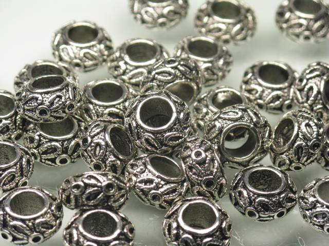 | TOKO-BEADS |CM225P-79 メタルビーズ（50個パック） 12.5mmとんぼ玉,ビーズ,トンボ玉,アジア,インド,エスニック,手作り,パーツ,アクセサリー