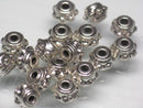 TOKO-BEADS CM225-85P Metal bead (50pcs) 7mm CM225-85P メタルビーズ（50個パック） 7mm Asian bead & African bead  Handmade,Lampeork,bead,asia,india,ethnic,parts,accessory,beads とんぼ玉,ビーズ,トンボ玉,アジア,インド,エスニック,手作り,パーツ,アクセサリー