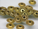 TOKO-BEADS CM225-92P Metal bead (50pcs) 8mm CM225-92P メタルビーズ（50個パック） 8mm Asian bead & African bead  Handmade,Lampeork,bead,asia,india,ethnic,parts,accessory,beads とんぼ玉,ビーズ,トンボ玉,アジア,インド,エスニック,手作り,パーツ,アクセサリー