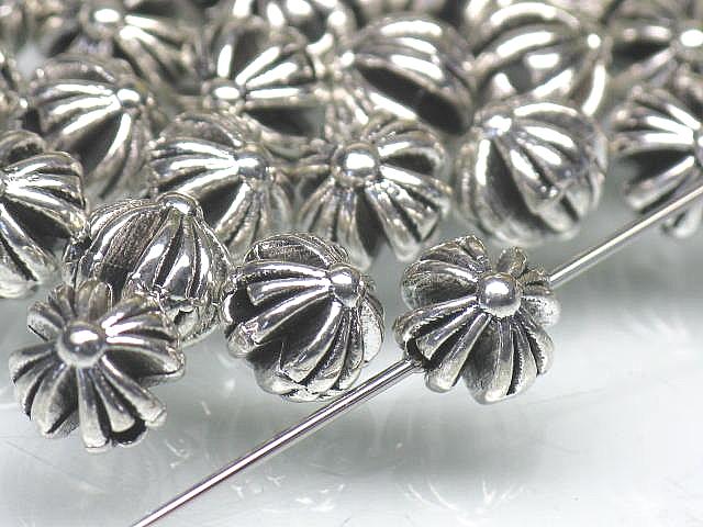 TOKO-BEADS CM225-94P Metal bead (50pcs) 7mm CM225-94P メタルビーズ（50個パック） 7mm Asian bead & African bead  Handmade,Lampeork,bead,asia,india,ethnic,parts,accessory,beads とんぼ玉,ビーズ,トンボ玉,アジア,インド,エスニック,手作り,パーツ,アクセサリー