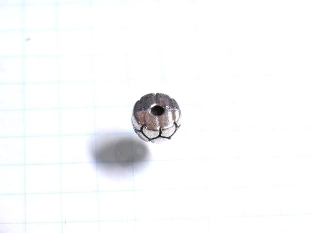 TOKO-BEADS CM225-38S Metal bead 7mm CM225-38S メタルビーズ 7mm Asian bead & African bead  Handmade,Lampeork,bead,asia,india,ethnic,parts,accessory,beads とんぼ玉,ビーズ,トンボ玉,アジア,インド,エスニック,手作り,パーツ,アクセサリー
