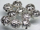 TOKO-BEADS CM226-17P Metal bead (50pcs) 9.5mm CM226-17P メタルビーズ（50個パック） 9.5mm Asian bead & African bead  Handmade,Lampeork,bead,asia,india,ethnic,parts,accessory,beads とんぼ玉,ビーズ,トンボ玉,アジア,インド,エスニック,手作り,パーツ,アクセサリー