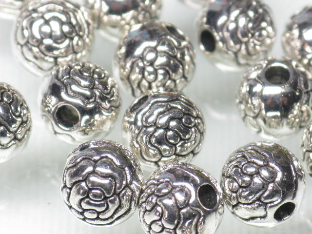 | TOKO-BEADS |CM226P-22 メタルビーズ（50個パック） 5.5mmとんぼ玉,ビーズ,トンボ玉,アジア,インド,エスニック,手作り,パーツ,アクセサリー