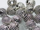 TOKO-BEADS CM226-25P Metal bead (50pcs) 8.5mm CM226-25P メタルビーズ（50個パック） 8.5mm Asian bead & African bead  Handmade,Lampeork,bead,asia,india,ethnic,parts,accessory,beads とんぼ玉,ビーズ,トンボ玉,アジア,インド,エスニック,手作り,パーツ,アクセサリー
