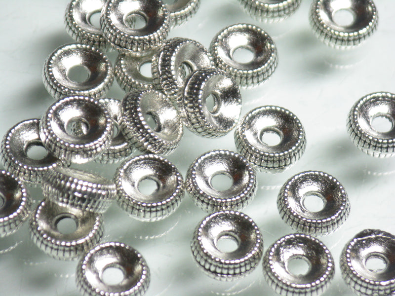 TOKO-BEADS CM226-36P Metal bead (50pcs) 6.5mm CM226-36P メタルビーズ（50個パック） 6.5mm Asian bead & African bead  Handmade,Lampeork,bead,asia,india,ethnic,parts,accessory,beads とんぼ玉,ビーズ,トンボ玉,アジア,インド,エスニック,手作り,パーツ,アクセサリー
