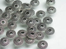 TOKO-BEADS CM226-53P Metal bead (50pcs) 8mm CM226-53P メタルビーズ（50個パック） 8mm Asian bead & African bead  Handmade,Lampeork,bead,asia,india,ethnic,parts,accessory,beads とんぼ玉,ビーズ,トンボ玉,アジア,インド,エスニック,手作り,パーツ,アクセサリー