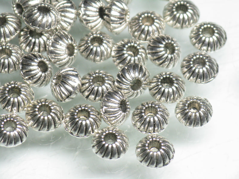 TOKO-BEADS CM226-55P Metal bead (50pcs) 6mm CM226-55P メタルビーズ（50個パック） 6mm Asian bead & African bead  Handmade,Lampeork,bead,asia,india,ethnic,parts,accessory,beads とんぼ玉,ビーズ,トンボ玉,アジア,インド,エスニック,手作り,パーツ,アクセサリー