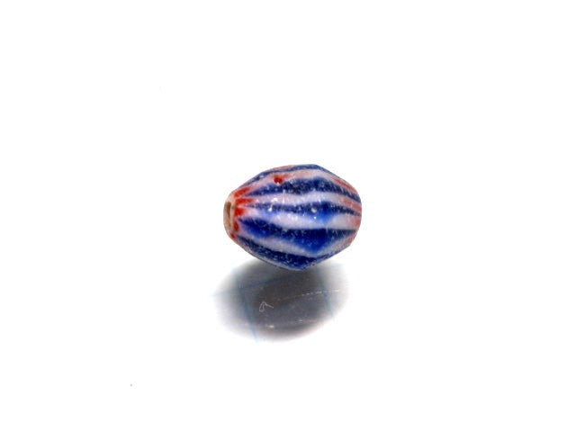 TOKO-BEADS CV019 Chevron bead 9mm CV019 現代シェブロンビーズ 9mm Asian bead & African bead  Handmade,Lampeork,bead,asia,india,ethnic,parts,accessory,beads とんぼ玉,ビーズ,トンボ玉,アジア,インド,エスニック,手作り,パーツ,アクセサリー