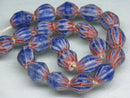 TOKO-BEADS CV101 Chevron bead (strand) 6~7mm CV101 シェブロンビーズ（連） 6~7mm Asian bead & African bead  Handmade,Lampeork,bead,asia,india,ethnic,parts,accessory,beads とんぼ玉,ビーズ,トンボ玉,アジア,インド,エスニック,手作り,パーツ,アクセサリー