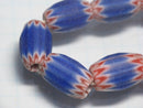 TOKO-BEADS CV103 Chevron bead (strand) 7~10mm CV103 シェブロンビーズ（連） 7~10mm Asian bead & African bead  Handmade,Lampeork,bead,asia,india,ethnic,parts,accessory,beads とんぼ玉,ビーズ,トンボ玉,アジア,インド,エスニック,手作り,パーツ,アクセサリー