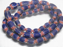 TOKO-BEADS CV104 Chevron bead (strand) 6~11mm CV104 シェブロンビーズ（連） 6~11mm Asian bead & African bead  Handmade,Lampeork,bead,asia,india,ethnic,parts,accessory,beads とんぼ玉,ビーズ,トンボ玉,アジア,インド,エスニック,手作り,パーツ,アクセサリー