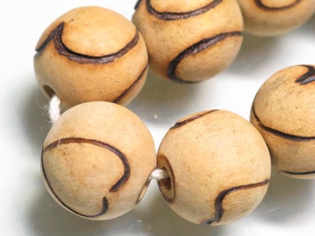 TOKO-BEADS CW006P Wooden bead (10pcs) 14mm CW006P ウッドビーズ（10個パック） 14mm Asian bead & African bead  Handmade,Lampeork,bead,asia,india,ethnic,parts,accessory,beads とんぼ玉,ビーズ,トンボ玉,アジア,インド,エスニック,手作り,パーツ,アクセサリー