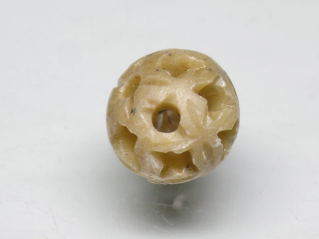 TOKO-BEADS CZ003-03 Soap stone bead 12mm CZ003-03 ソープストーンビーズ 12mm Asian bead & African bead  Handmade,Lampeork,bead,asia,india,ethnic,parts,accessory,beads とんぼ玉,ビーズ,トンボ玉,アジア,インド,エスニック,手作り,パーツ,アクセサリー