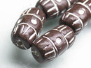 TOKO-BEADS CZ035-25N Clay bead(strand)  11mm CZ035-25N インドクレイビーズ（連） 11mm Asian bead & African bead  Handmade,Lampeork,bead,asia,india,ethnic,parts,accessory,beads とんぼ玉,ビーズ,トンボ玉,アジア,インド,エスニック,手作り,パーツ,アクセサリー