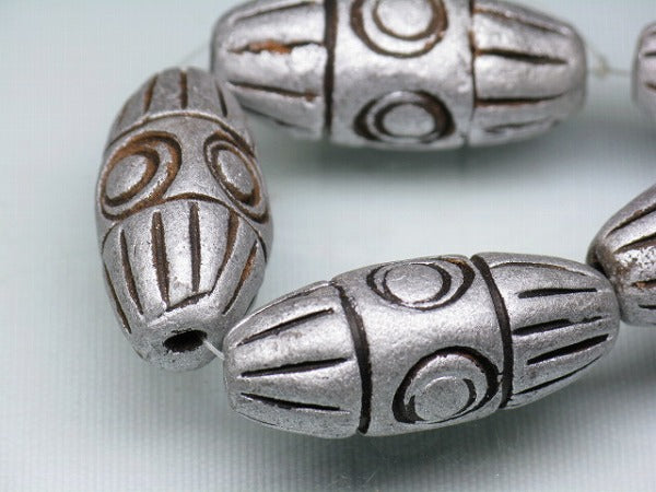 TOKO-BEADS CZ035-26N Clay bead(strand)  13mm CZ035-26N インドクレイビーズ（連） 13mm Asian bead & African bead  Handmade,Lampeork,bead,asia,india,ethnic,parts,accessory,beads とんぼ玉,ビーズ,トンボ玉,アジア,インド,エスニック,手作り,パーツ,アクセサリー