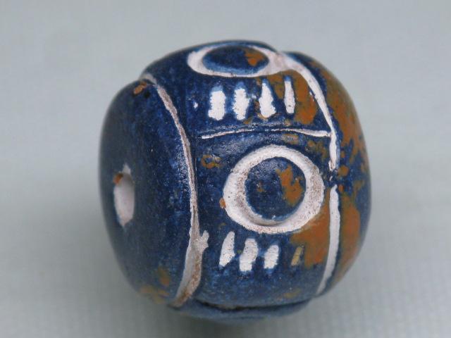 TOKO-BEADS CZ035-13S Clay bead 14.5mm CZ035-13S インドクレイビーズ 14.5mm Asian bead & African bead  Handmade,Lampeork,bead,asia,india,ethnic,parts,accessory,beads とんぼ玉,ビーズ,トンボ玉,アジア,インド,エスニック,手作り,パーツ,アクセサリー
