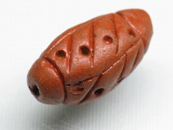 TOKO-BEADS CZ035-20S Clay bead 12mm CZ035-20S インドクレイビーズ 12mm Asian bead & African bead  Handmade,Lampeork,bead,asia,india,ethnic,parts,accessory,beads とんぼ玉,ビーズ,トンボ玉,アジア,インド,エスニック,手作り,パーツ,アクセサリー