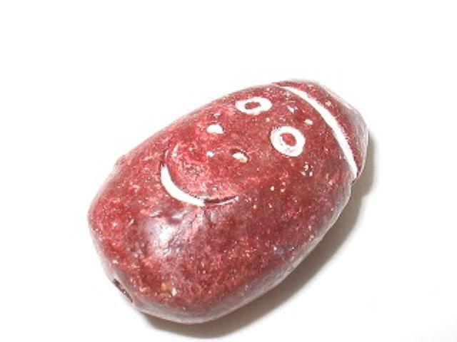 TOKO-BEADS CZ131 Clay bead 15mm CZ131 クレイビーズ 15mm Asian bead & African bead  Handmade,Lampeork,bead,asia,india,ethnic,parts,accessory,beads とんぼ玉,ビーズ,トンボ玉,アジア,インド,エスニック,手作り,パーツ,アクセサリー