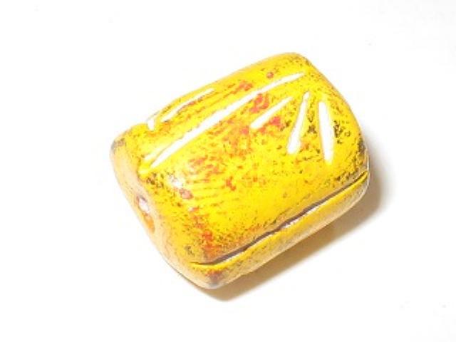 TOKO-BEADS CZ147 Clay bead 12.5mm CZ147 クレイビーズ 12.5mm Asian bead & African bead  Handmade,Lampeork,bead,asia,india,ethnic,parts,accessory,beads とんぼ玉,ビーズ,トンボ玉,アジア,インド,エスニック,手作り,パーツ,アクセサリー