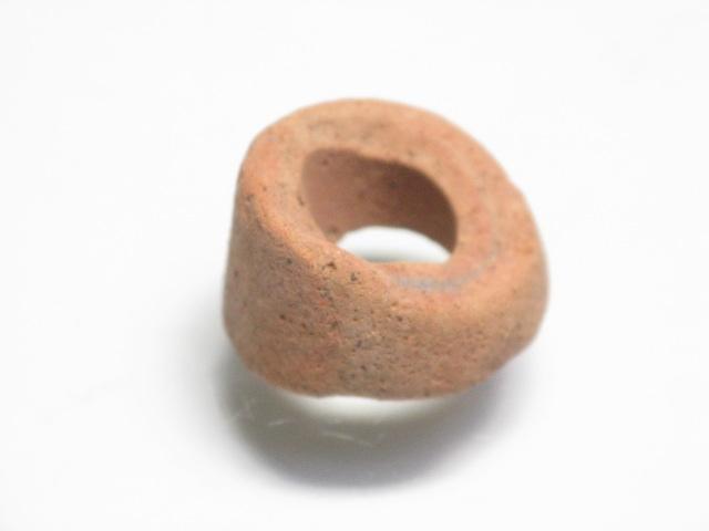 TOKO-BEADS CZ221-03 Antique Clay bead 17mm CZ221-03 アンティーククレイビーズ 17mm Asian bead & African bead  Handmade,Lampeork,bead,asia,india,ethnic,parts,accessory,beads とんぼ玉,ビーズ,トンボ玉,アジア,インド,エスニック,手作り,パーツ,アクセサリー