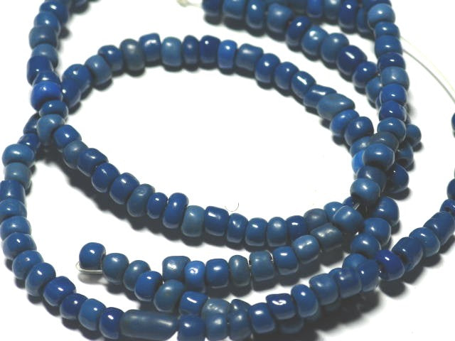 | TOKO-BEADS |DG007 アフガンアンティークシードビーズ（連） 4.5mmとんぼ玉,ビーズ,トンボ玉,アジア,インド,エスニック,手作り,パーツ,アクセサリー