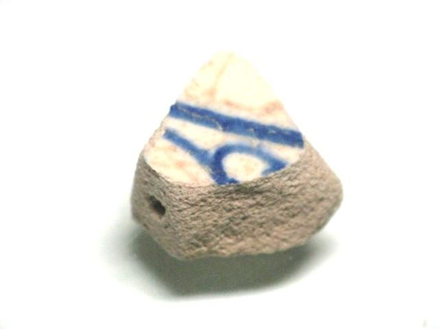 TOKO-BEADS DZ010-46 Old Pottery bead 15mm DZ010-46 古陶片ビーズ 15mm Asian bead & African bead  Handmade,Lampeork,bead,asia,india,ethnic,parts,accessory,beads とんぼ玉,ビーズ,トンボ玉,アジア,インド,エスニック,手作り,パーツ,アクセサリー