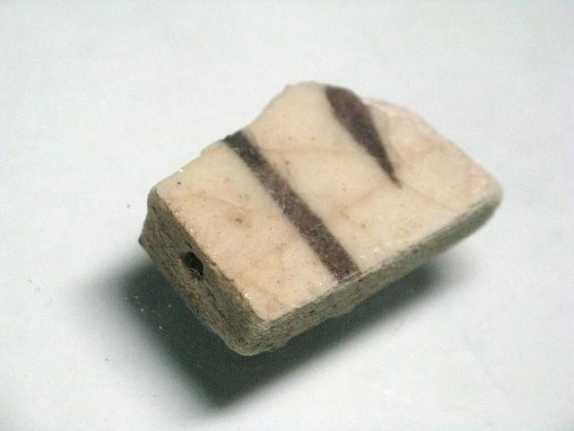 TOKO-BEADS DZ010-73 Old Pottery bead 14mm DZ010-73 古陶片ビーズ 14mm Asian bead & African bead  Handmade,Lampeork,bead,asia,india,ethnic,parts,accessory,beads とんぼ玉,ビーズ,トンボ玉,アジア,インド,エスニック,手作り,パーツ,アクセサリー