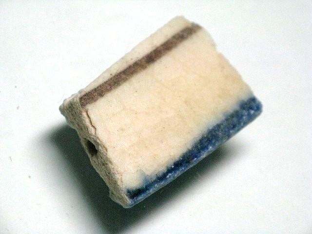 TOKO-BEADS DZ010-79 Old Pottery bead 15mm DZ010-79 古陶片ビーズ 15mm Asian bead & African bead  Handmade,Lampeork,bead,asia,india,ethnic,parts,accessory,beads とんぼ玉,ビーズ,トンボ玉,アジア,インド,エスニック,手作り,パーツ,アクセサリー