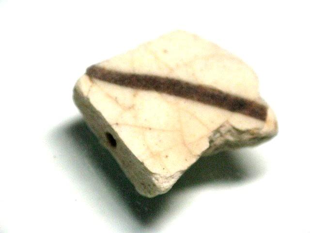 TOKO-BEADS DZ010-80 Old Pottery bead 18mm DZ010-80 古陶片ビーズ 18mm Asian bead & African bead  Handmade,Lampeork,bead,asia,india,ethnic,parts,accessory,beads とんぼ玉,ビーズ,トンボ玉,アジア,インド,エスニック,手作り,パーツ,アクセサリー