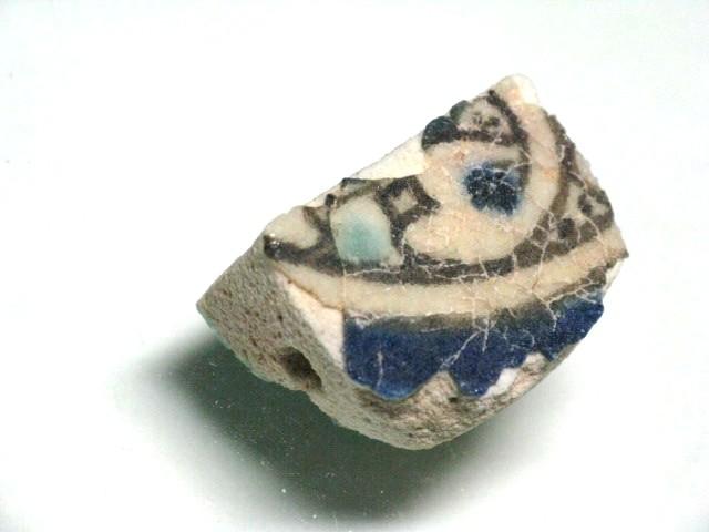 TOKO-BEADS DZ010-84 Old Pottery bead 14mm DZ010-84 古陶片ビーズ 14mm Asian bead & African bead  Handmade,Lampeork,bead,asia,india,ethnic,parts,accessory,beads とんぼ玉,ビーズ,トンボ玉,アジア,インド,エスニック,手作り,パーツ,アクセサリー