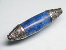 TOKO-BEADS DZ012-02 Afgan metal bead with Lapislazuli 14mm DZ012-02 アフガンメタルビーズ(ラピスラズリ) 14mm Asian bead & African bead  Handmade,Lampeork,bead,asia,india,ethnic,parts,accessory,beads とんぼ玉,ビーズ,トンボ玉,アジア,インド,エスニック,手作り,パーツ,アクセサリー