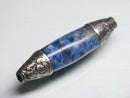 TOKO-BEADS DZ012-02 Afgan metal bead with Lapislazuli 14mm DZ012-02 アフガンメタルビーズ(ラピスラズリ) 14mm Asian bead & African bead  Handmade,Lampeork,bead,asia,india,ethnic,parts,accessory,beads とんぼ玉,ビーズ,トンボ玉,アジア,インド,エスニック,手作り,パーツ,アクセサリー
