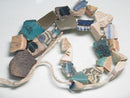 TOKO-BEADS DZ019N-03 Old Pottery bead (strand) 10~20mm DZ019N-03 古陶片ビーズ（連） 10~20mm Asian bead & African bead  Handmade,Lampeork,bead,asia,india,ethnic,parts,accessory,beads とんぼ玉,ビーズ,トンボ玉,アジア,インド,エスニック,手作り,パーツ,アクセサリー