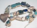TOKO-BEADS DZ019N-07 Old Pottery bead (strand) 13~24mm DZ019N-07 古陶片ビーズ（連） 13~24mm Asian bead & African bead  Handmade,Lampeork,bead,asia,india,ethnic,parts,accessory,beads とんぼ玉,ビーズ,トンボ玉,アジア,インド,エスニック,手作り,パーツ,アクセサリー