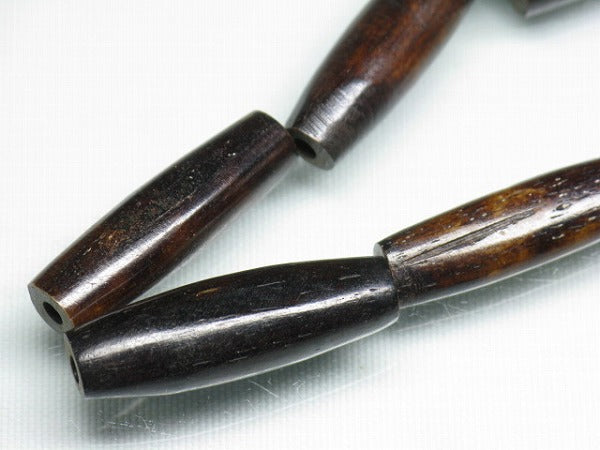 TOKO-BEADS EB001-02N Bone bead (strand) 7.5~9.5mm EB001-02N ボーンビーズ（連） 7.5~9.5mm Asian bead & African bead  Handmade,Lampeork,bead,asia,india,ethnic,parts,accessory,beads とんぼ玉,ビーズ,トンボ玉,アジア,インド,エスニック,手作り,パーツ,アクセサリー