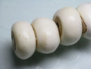 TOKO-BEADS EB001-13N Bone bead (strand) 21~23mm EB001-13N ボーンビーズ（連） 21~23mm Asian bead & African bead  Handmade,Lampeork,bead,asia,india,ethnic,parts,accessory,beads とんぼ玉,ビーズ,トンボ玉,アジア,インド,エスニック,手作り,パーツ,アクセサリー
