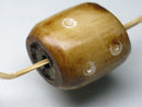 TOKO-BEADS EB051-01 Bone bead 24mm EB051-01 大粒ボーンビーズ 24mm Asian bead & African bead  Handmade,Lampeork,bead,asia,india,ethnic,parts,accessory,beads とんぼ玉,ビーズ,トンボ玉,アジア,インド,エスニック,手作り,パーツ,アクセサリー
