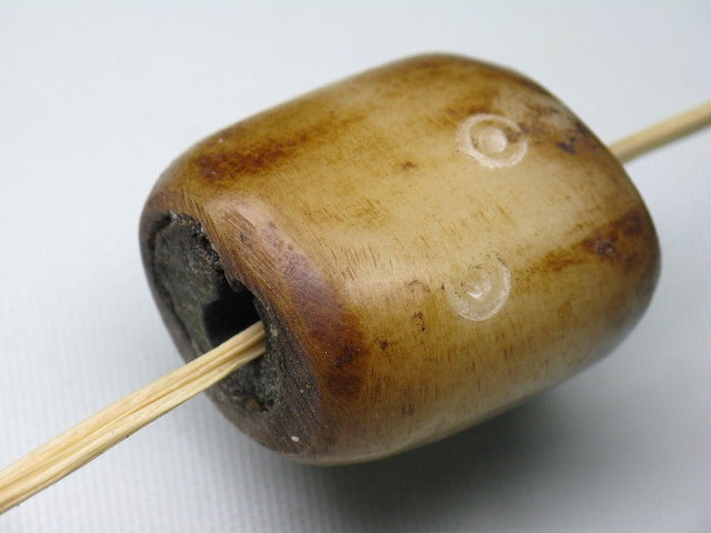 TOKO-BEADS EB051-06 Bone bead 24mm EB051-06 大粒ボーンビーズ 24mm Asian bead & African bead  Handmade,Lampeork,bead,asia,india,ethnic,parts,accessory,beads とんぼ玉,ビーズ,トンボ玉,アジア,インド,エスニック,手作り,パーツ,アクセサリー