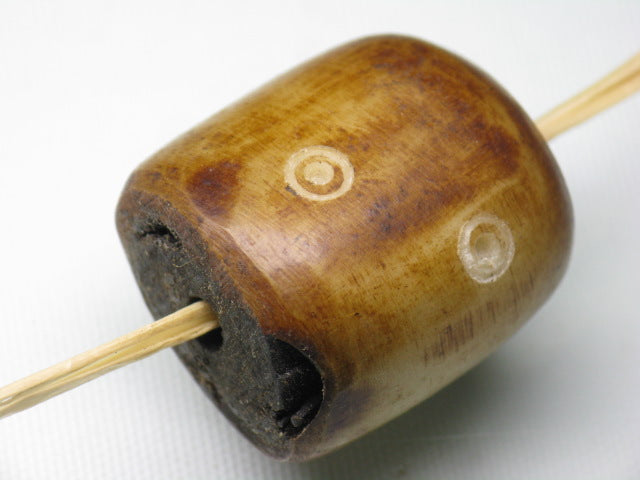 TOKO-BEADS EB051-06 Bone bead 24mm EB051-06 大粒ボーンビーズ 24mm Asian bead & African bead  Handmade,Lampeork,bead,asia,india,ethnic,parts,accessory,beads とんぼ玉,ビーズ,トンボ玉,アジア,インド,エスニック,手作り,パーツ,アクセサリー