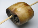 TOKO-BEADS EB051-07 Bone bead 27mm EB051-07 大粒ボーンビーズ 27mm Asian bead & African bead  Handmade,Lampeork,bead,asia,india,ethnic,parts,accessory,beads とんぼ玉,ビーズ,トンボ玉,アジア,インド,エスニック,手作り,パーツ,アクセサリー