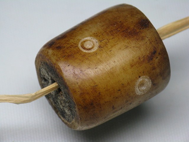 TOKO-BEADS EB051-09 Bone bead 23mm EB051-09 大粒ボーンビーズ 23mm Asian bead & African bead  Handmade,Lampeork,bead,asia,india,ethnic,parts,accessory,beads とんぼ玉,ビーズ,トンボ玉,アジア,インド,エスニック,手作り,パーツ,アクセサリー