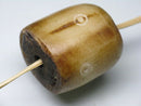 TOKO-BEADS EB051-14 Bone bead 23mm EB051-14 大粒ボーンビーズ 23mm Asian bead & African bead  Handmade,Lampeork,bead,asia,india,ethnic,parts,accessory,beads とんぼ玉,ビーズ,トンボ玉,アジア,インド,エスニック,手作り,パーツ,アクセサリー